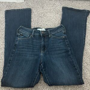 Dark Wash Flared Kancan Denim